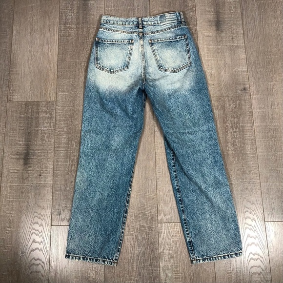 REVICE Denims Women’s Cross Button Straight Leg Jeans Size 27 - Picture 2 of 12